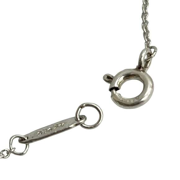 TIFFANY Blue Heart Necklace - Picture 3 of 5